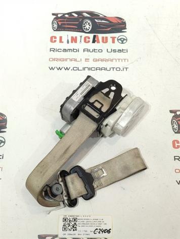 CINTURA DI SICUREZZA ANTERIORE DESTRA MERCEDES CLK Coupé W209 2098601985 271942 (02) - Foto 2