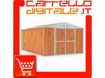 Box in Acciaio Zincato Casetta da Giardino in Lamiera 3.27 x 4.59 m x h2.17 &hellip;