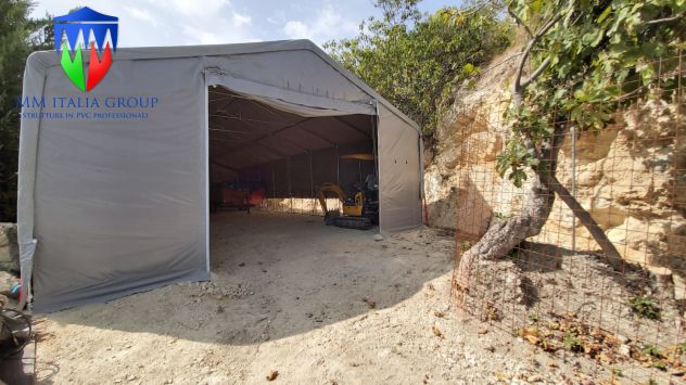Tenda per Agricoltura 6 x 18 x 2,5/3,59 mt. senza richiesta di permessi - Foto 4