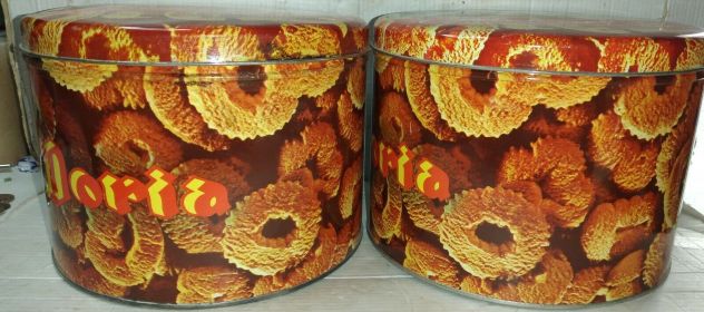 2 VECCHIE SCATOLE DI BISCOTTI DORIA DA COLLEZIONE - Foto 8