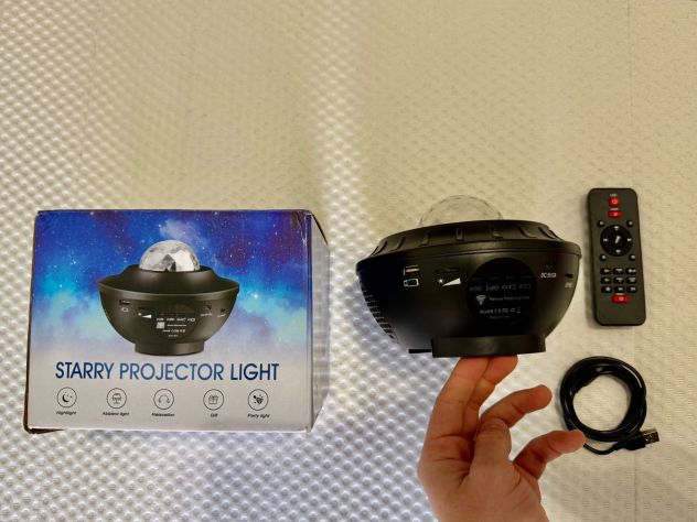 🌌 STARRY PROJECTOR LIGHT – Proiettore Stelle e Luci LED con Telecomando - Foto 2
