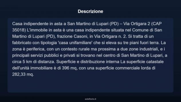 Immobile in asta di 396 m² con più di 5 locali in vendita a San Martino di Lupari - Foto 11