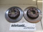 1715410 COPPIA DISCHI FRENO ANTERIORI FORD KA 1.2 B 51KW 5M 3P (2010) RICAM &hellip;