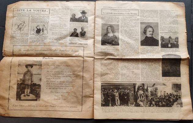Libri antichi – Illustrazione del popolo anno VIII n 39 23/9/28 - Foto 2