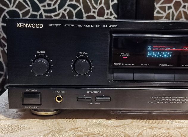 Kenwood KA-4520 Amplificatore Stereo Integrato - Foto 4