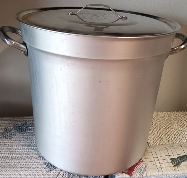 Pentola professionale Agnelli con coperchio