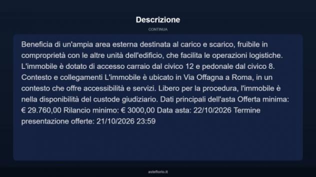 Immobile in asta di 101 m² in vendita a Roma - Foto 5