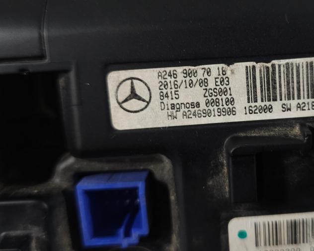 DISPLAY MULTIFUNZIONE COMPUTER DI BORDO MERCEDES Classe B W246 2° Serie A2469007018 (12) - Foto 12