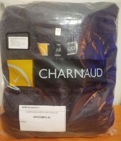 Tuta protettiva contro l'arco elettrico CHARNAUD SURVIVE-ARC cat 2 – tg XL - Foto 5