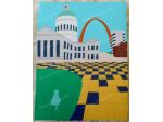 Quadro di Simone Piazzesi - St. Louis (2021)