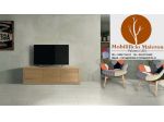 Mobili Rustici Teramo Porta Tv in Legno Moderno Color Rovere Cod 257M