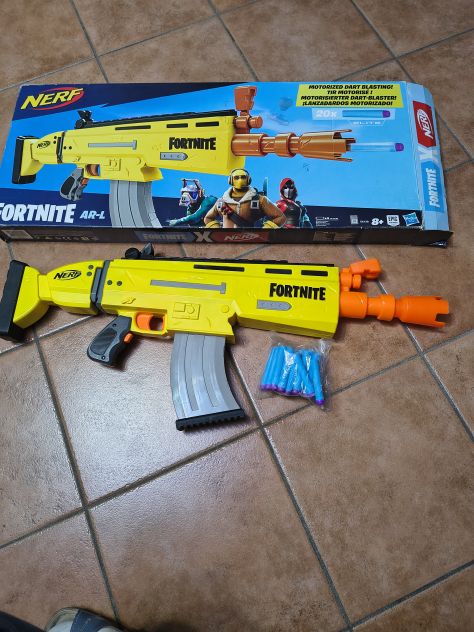 Nerf Fortnite AR-L completo- SCAR ufficiale Hasbro - Foto 3