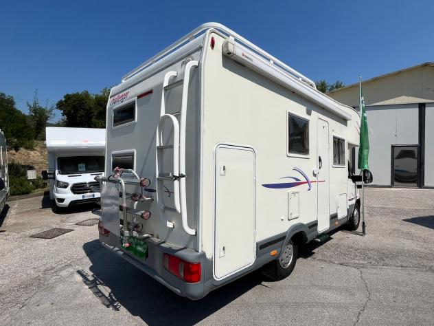 CAMPER CHALLENGER DUCATO MANSARDATO 6 POSTI LETTI CASTELLO POSTERIORI GARAGE GENERALI USATO - Foto 3