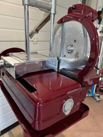 AFFETTATRICE VINTAGE A VOLANO ANNI 40 - Foto 3