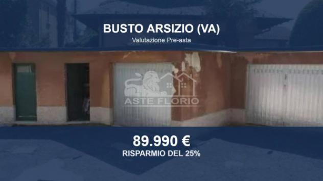 Immobile in asta di 100 m², box auto in vendita a Busto Arsizio