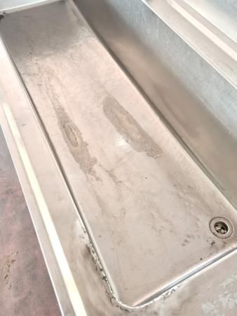 lavatoio vascone unico inox usato - Foto 3