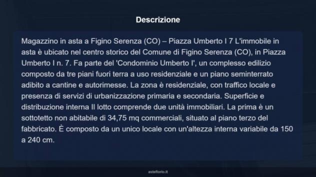 Immobile in asta di 34 m² in vendita a Figino Serenza - Foto 6