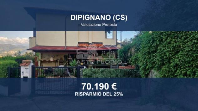 Immobile in asta di 143 m² con più di 5 locali in vendita a Dipignano