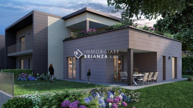 MONTICELLO BRIANZA: IN VENDITA APPARTAMENTI CON GIARDINO IN FASE DI REALIZZAZIONE - Foto 2