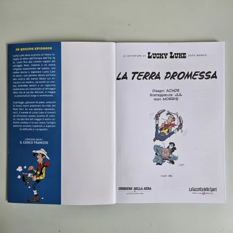Lucky Luke, La Terra Promessa - Achdé - RCS Mediagroup - 2026 - TRACCIATA! - Foto 2
