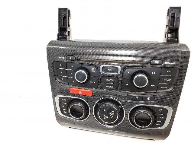 PANNELLO COMANDI AUTORADIO CITROEN C4 2° Serie 9666027577 (1018) - Foto 3