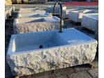 Lavello lavandino con piano in pietra granito 80cm