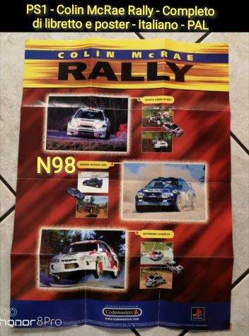 PS1 Colin McRae Rally PAL ITA - Foto 2