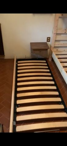 Letto a castello  in pino grezzo - Foto 3