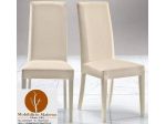 Sedie Moderne Imbottite in Legno Arredamento Ristorante Bar Pub cod 3041/I Beige