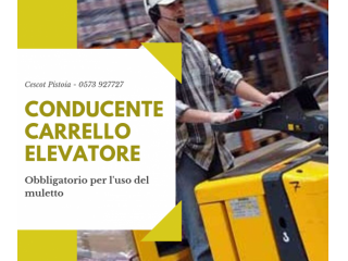 Corso di formazione e aggiornamento per Conducente di Carrelli elevatori
