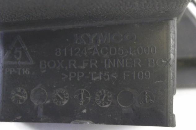 KYMCO DOWNTOWN 350 TCS 81124ACD5E000 CASSETTO VANO PORTAOGGETTI DESTRA 21 - 23 RIGHT BOX - Foto 5