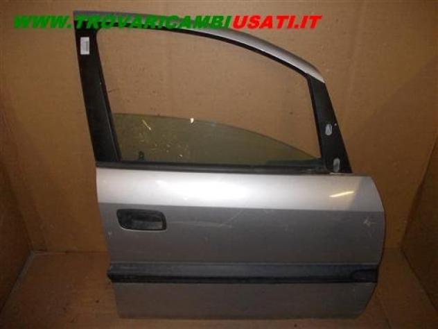 PORTA ANT.D. ARGENTO CON ALZACR. OPEL ZAFIRA (T98)  Carrozzeria  Lamierati esterni  Porte  Porta ant. dx. OPEL - ZAFIRA A - 01-04-1999 - 01-07-2005