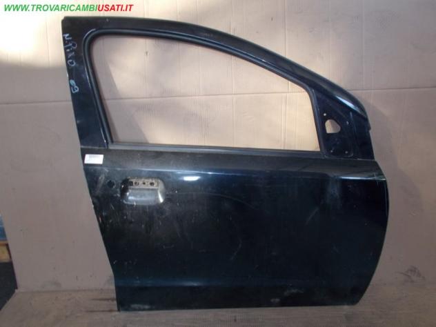 PORTA ANT.D. NERO MET. N (CON 3 PICCOLI BULLI) NISSAN PIXO (UA0)  Carrozzeria  Lamierati esterni  Porte  Porta ant. dx. NISSAN - PIXO - 01-04-2009 - 0