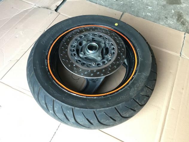 Ruota Posteriore Gomma nuova Cerchio Disco YAMAHA TMax 500 03