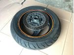 Ruota Posteriore Gomma nuova Cerchio Disco YAMAHA TMax 500 03
