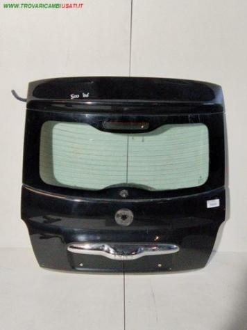 PORTELLO POST NERO MET NO SPOILER CON MOT 999-U1309500 Carrozzeria  Lamierati esterni  Portello  Portello post. ABARTH - 500 / 595 / 695 - 01-07-2008