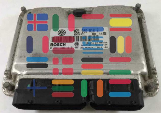 0261206815 021906018S Volkswagen centralina motore Bosch