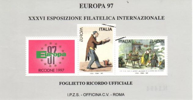 RICCIONE 1997 EUROPA 97