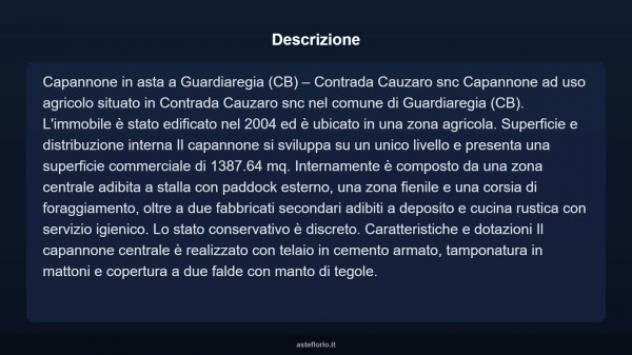 Immobile in asta di 1387 m² in vendita a Guardiaregia - Foto 4
