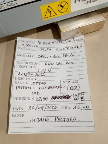 alimentatore switching