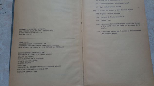Annuario Touring Club 1968 - Foto 3