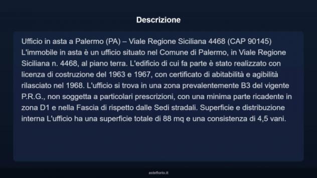 Immobile in asta di 88 m² in vendita a Palermo - Foto 4
