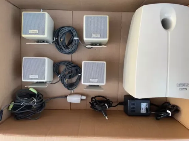 cambridge soundworks sistema audio pc