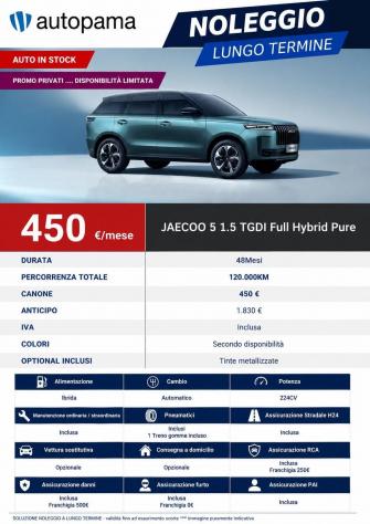 JAECOO 5 1.5 TGDI Full Hybrid Pure