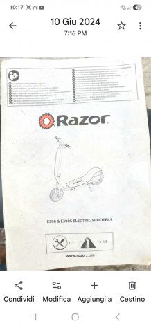 Monopattino elettrico Razor e300s - Foto 3