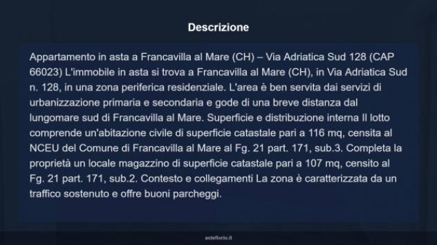 Immobile in asta di 116 m², box auto in vendita a Francavilla al Mare - Foto 12
