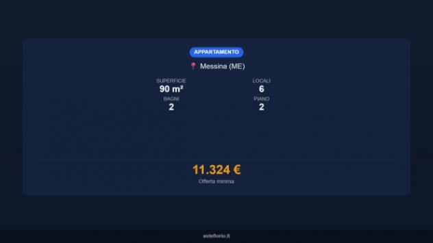 Immobile in asta di 90 m², box auto in vendita a Messina - Foto 14