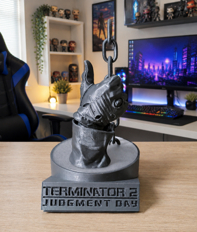 Lampada LED Terminator 2 Judgment Day – Mano Robotica con Catena - Collezione - Foto 5