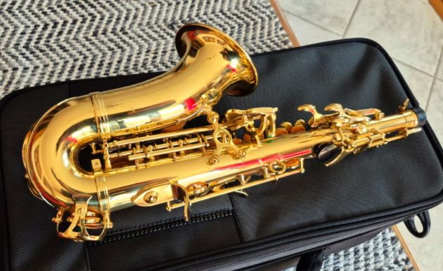 Sax Soprano CURVO YANAGISAWA SC 991 Style Gold Nuovo (Garanzia) - Foto 7