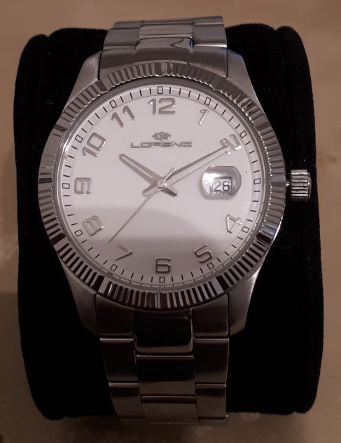 Orologio Uomo Elysee 83024 - Quarzo, Cassa 42mm, Cinturino In Acciaio Inox, Datario, Vetro Minerale Zaffiro, Impermeabile 5 ATM